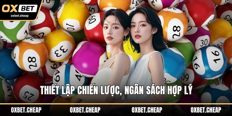 Thiết lập chiến lược, ngân sách hợp lý